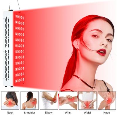 China Red Far Infrared Light Therapy Device 660nm 850nm Spa LED Panel Tighten Wrinkless Energy Anti Aging Cell 380*180*55MM for sale