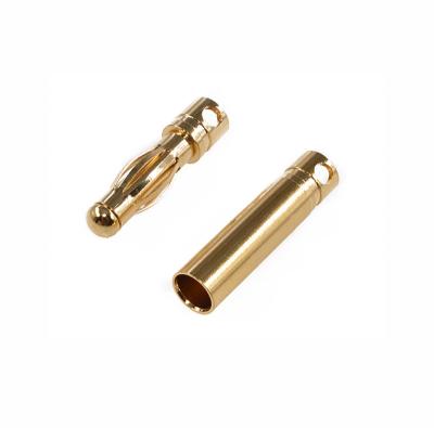 China audio & Visual GC4010-M GC4010-F high quality copper plated main fit large current banana aircraft electrical and mechanical plug for sale