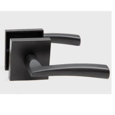 China Modern Passage Lever Sets For Bedroom Bathroom Interior Door Knob Door Handle Lock for sale