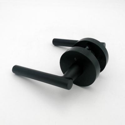 China Modern Tubular Lever Lock For Bedroom Bathroom Interior Door Knob Door Handle for sale