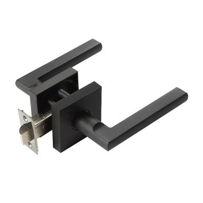 China Modern Concealed Screws Installation Reversible Lever For Privacy Door Heavy Duty Lever Handle Left / Right Doors for sale