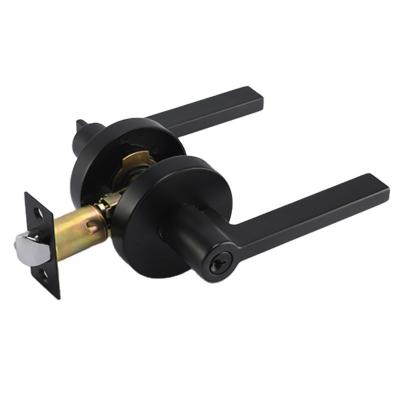 China Black Round Rose Zinc Alloy Grade 3 Heavy Duty Lever Lock R7803 for sale