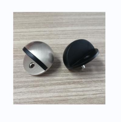 China Modern 304 stainless steel and hemisphere door rubber floor stopper for sale