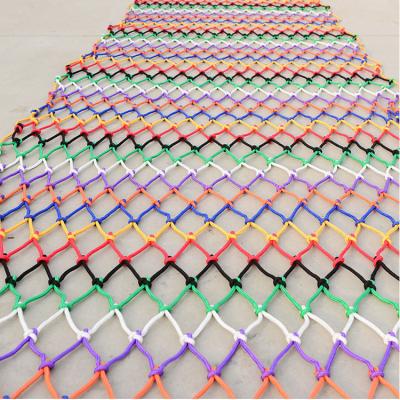 China High Quality Full Color Playground Protection UV Safety Net For Decorate for sale