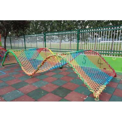 China Full Color Customized Kids Playground Safety Outdoor Safety Rope Net Climbing Net for sale