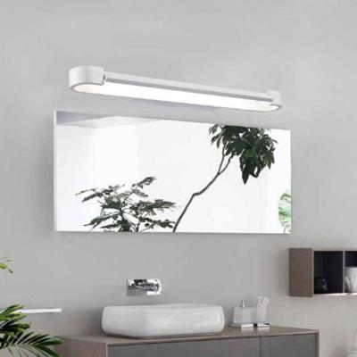 China Contemporary Modern Wall Mounted Led Mirror Front Light Home Hotel Vanity Cabinet Mirror Lamp Bathroom Led Mirror Light for sale