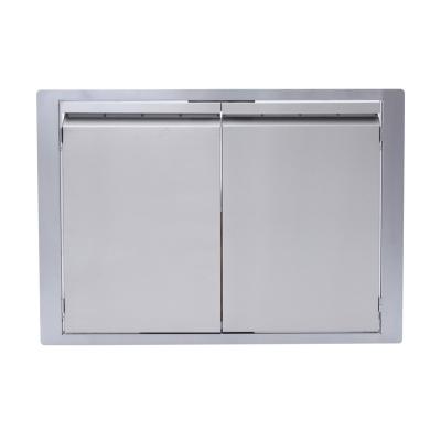 China Manufacturer Custom Corrosion Resistance (RTS) 32 Inch Double Access Doors For Outdoor Kitchen for sale