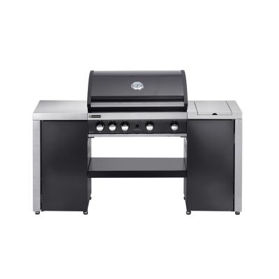 China Professional Maxim 4-Burner Island Grill Easily Assembled Portable Gas Grill Production 1716*626*1190mm GT for sale