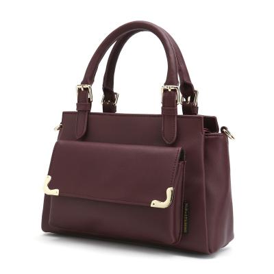 China Designer High Quality and Best Wine Red Price Business Handbag Tote Bag Women Handbags for sale