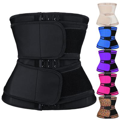 China NANBIN Antibacterial Double Belt Butt Lifter Custom Waist Trainer Women for sale