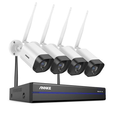 China ANNKE NIGHT VISION 8CH 3MP Super HD Wireless Security Camera System 8 Channel Camera Kit with Human Shape Detection for sale