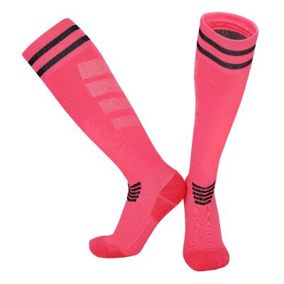 China QUICK DRY Men's football socks towel sole stockings non-slip professional sports socks over the knee stockings for children for sale