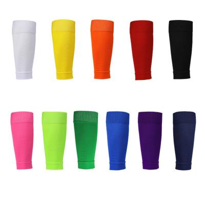 China QUICK DRY Wholesales Soccer Leg Protector Calf Compression Sleeve Men Football Soccer Leg Sleeves Footless Sock for sale