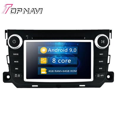 China Bluetooth Android 2 Din Cars DVD Player 7 Inch Touch Screen GPS Map System For 2012 Benz Smart Fortwo Navig Gps With Can Bus WIFI for sale