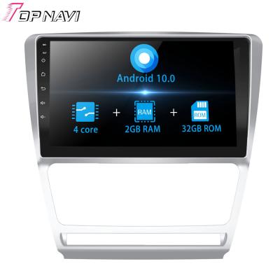 China TV/mp3/SWC/DVR/WIFI/3G/DVD Topnavi 2+32G 1 Din Car DVD Player Android Car GPS Audio System For Skoda Octavia 2007-2014 for sale