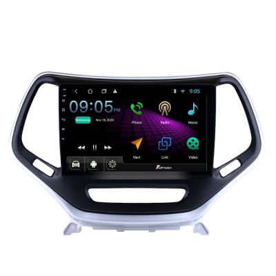 China Android 10.0 Car GPS Stereo DVD Player For 2015 Jeep Grand Cherokee Car Radio VCR Touch Screen DVD GPS Navigation for sale