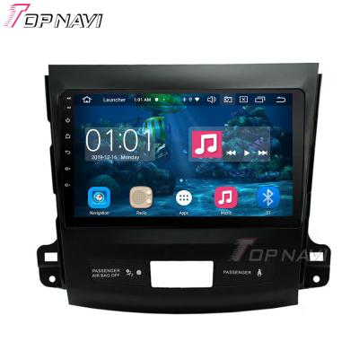 China TPMS+USB DVR+DTV+ DAB 9 Inch Car DVD GPS Player For Android 9.0 Core 4G 64G Stereo 2007-2013 Video Mitsubishi Outlander Car Radio Octa GPS Wifi BT for sale