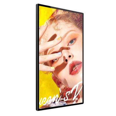 China 43 inch indoor advertising display wall mounted digital signage led digital advertising display led panel signage for sale for sale