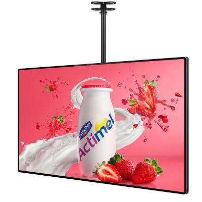 China 65 inch indoor wall mounted lcd advertising display digital signage screen digital photo booth kiosk ipad for sale