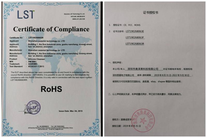 RoHS - Shenzhen Silu Electronic Co., Ltd.