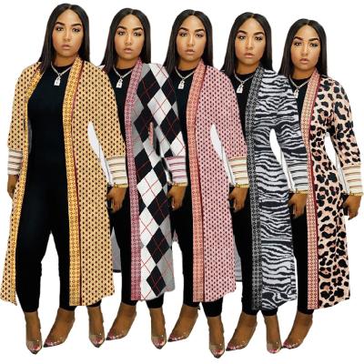 China Q319 2021 Anti-wrinkle hot sale winter ladies sleeveless long loose casual jacket cardigan sweater coat woman autumn clothing for women for sale