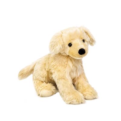 China Super Soft Customizable Hot Plush Puppy Goldie Labrador Dog Plush Golden Retriever Pelucia Plush Dog Puppy Doll for sale