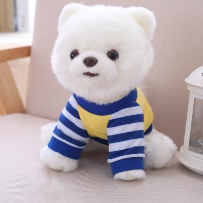 China 2021 Hot NEW Amazon Selling Pomeranian Dog Stuffed Animal Plush Toy Super Soft Pomeranian Toys for sale