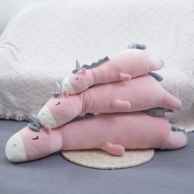 China Huge Unicorn Soft Toy Babies Pillow Stuffed Plush Toy Doll Stuffed Animals Nursery Room Customizable Squishy Decoration Big Large for sale