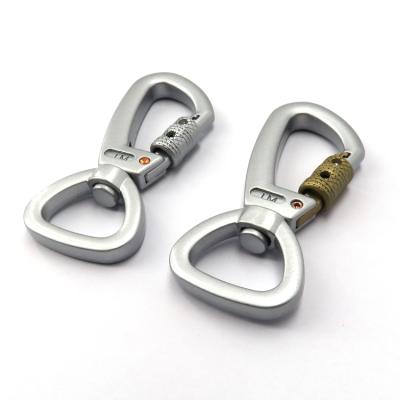 China New Design Luggage Clips Zinc Alloy Metal Custom Color Snap Hooks Swivel Dog Hooks For Bags for sale