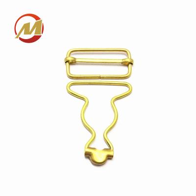 China Nickel Free Gold Plated Buckles Closure Overall Adjustable Strap Bib Buckles for sale