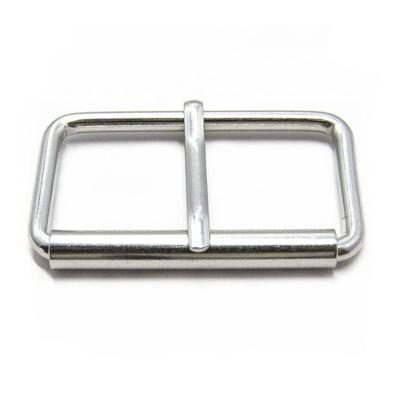 China Eco-firendly Siverl Custom Metal Roller Pin Buckle for sale