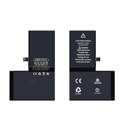 China 100% original cell phone 3174mAh zero cycle health 100% lithium ion batteries for iphone battery xsmax for sale