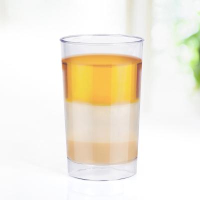 China Europe-Pack 135ml 5OZ PS Single Wall Disposable Plastic Round Juice Cup For Party for sale