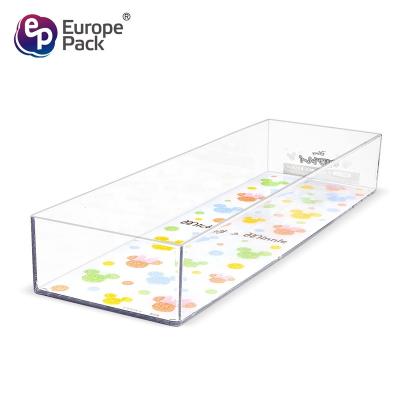 China Wholesale Europe-Pack 560ml No Price Square Reusable Clear Plastic Food Container For Dessert Display for sale