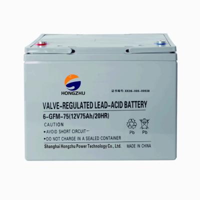 China 12v75Ah Toys Lead Acid Batteries For Photovoltaic Energy Storage for sale