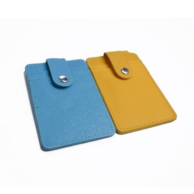 China Credit Card Customized Logo Leather Id Business Card Holder Credit Card Wallet for sale