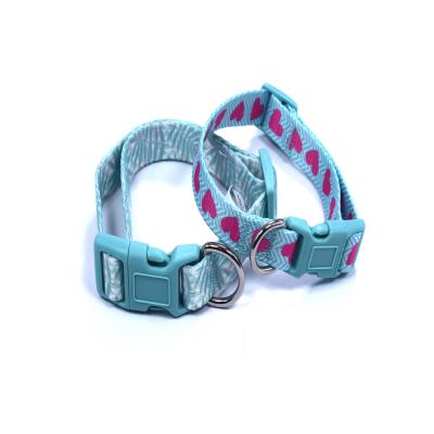 China Dogs / Pets Free Design Eco - Friendly Soft Polyester Custom Printed Dog Collar Wholesale for sale