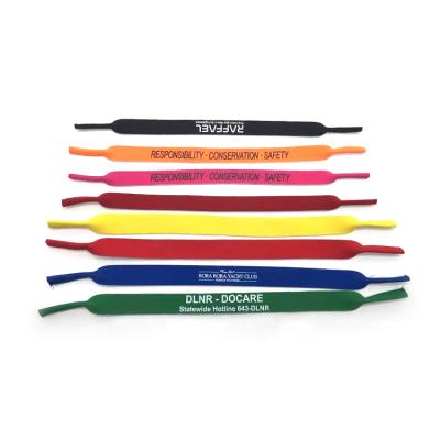 China Hot Selling Professional Nylon Neoprene Glass Swimming Strap , Custom Logo Sports Watch Glass Strap for sale