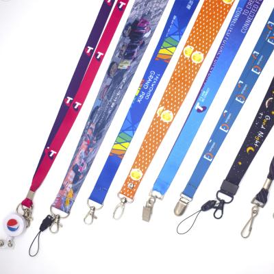 China Polyester Cream Color Bulk Champion And Pink OEM Silkscreen Printed Polyester Nhl Nfl Nylon Bulk Lanyards for sale