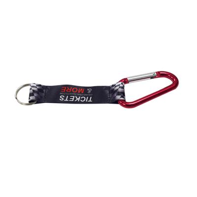 China Polyester + Nylon Short Custom Wrist Car Key Chain Lanyards for sale