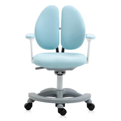 China Contemporary Wholesale Sky Blue / Pink Ergonomic Student Chair Posture Swivel Study Chair for sale