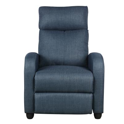 China (Height) New Model Functional Fabric adjustable recliner sofa with footstool for sale