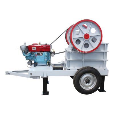 China food & Beverage Plant Mini Stone Rock Crushing Machine Portable Mobile Low Price for sale