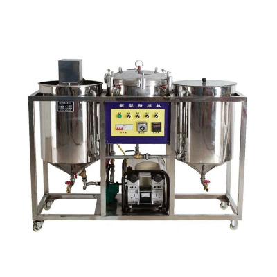 China Factory low price and good quality stainless steel cooking oil sunflower oil double refining equipment for sale Uganda for sale