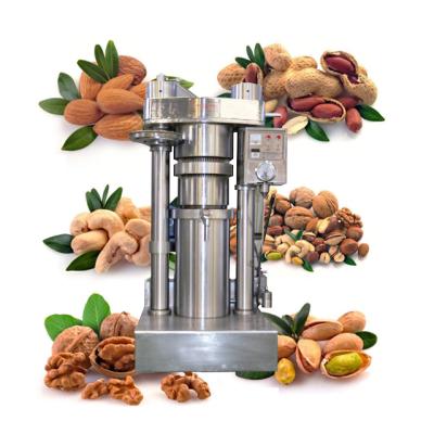 China Newest hydraulic oil presser machine low power consumption factory direct sales hemp seed coconut edible oil olive pressers sesame presser for sale