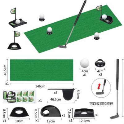 China Plastic Popular Kids Mini Golf Tournament Ball Play Outdoor Game Set Toys for sale