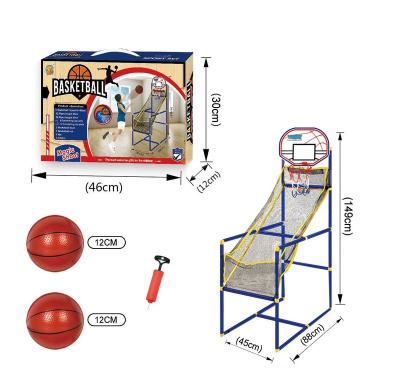 China Wholesale Outdoor Sports Games Summer Kids Playset Interactive Shoot Basketball Machine Toys With Balls for sale