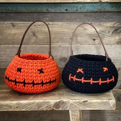 China Sustainable Round Woven Cotton Rope Basket: Nursery, Laundry, Toy & Storage Blanket Baskets for sale