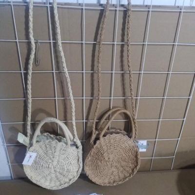 China Fashion Summer Round Straw Beach Fashion Paper Women Bag for sale