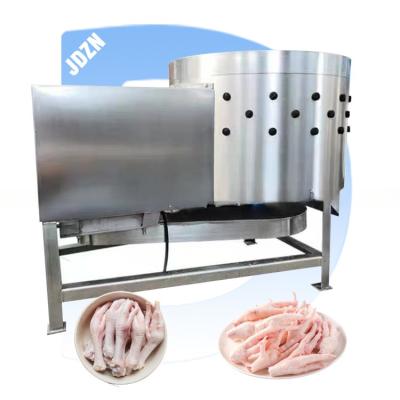 China Chicken Feet Skin Peeling Machine For Chicken Slaughterhouse automatic Remote monitoring for sale